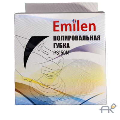 Полировочная губка EMILEN PS150M чёрный